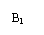 Text Box: B1